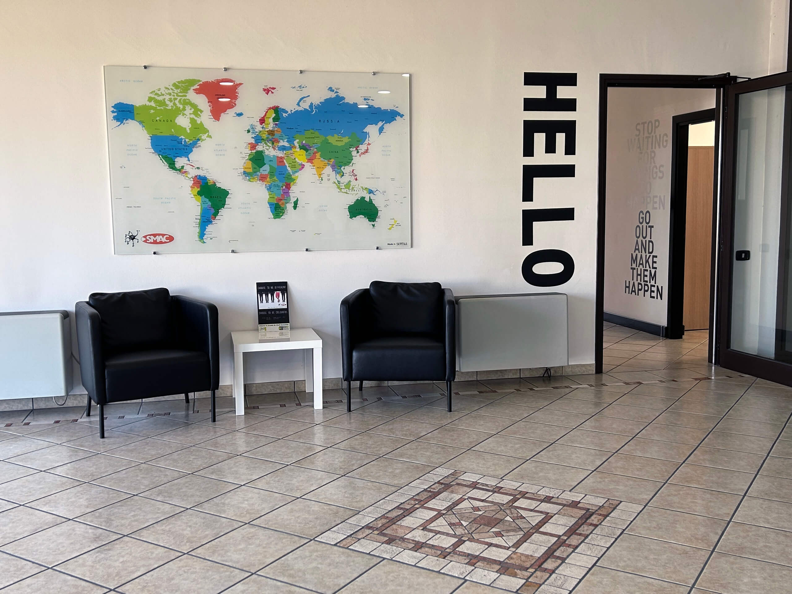 reception della sede SMAC