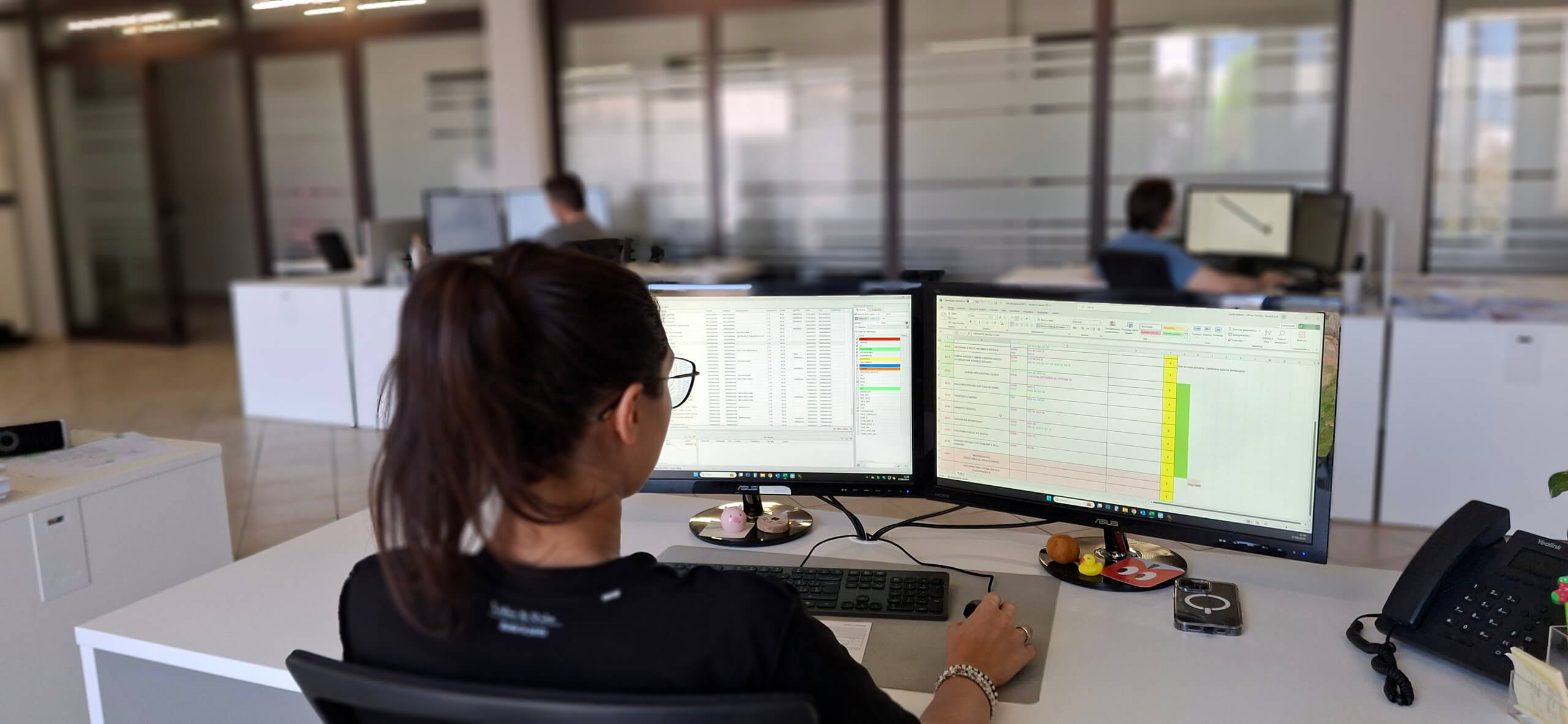 staff02 staff SMAC al lavoro in ufficio